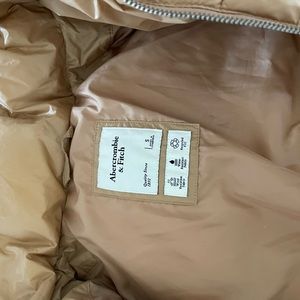 Abercombie and fitch puffer coat